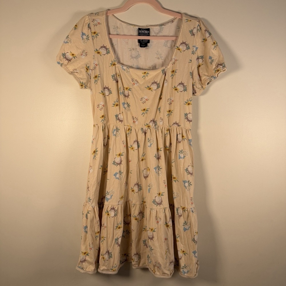Her Universe Studio Ghibli My Neighbor Totoro Floral Cottagecore Dress